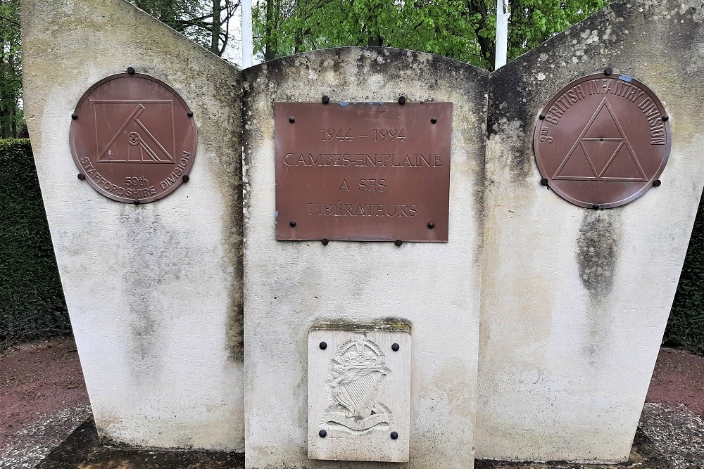 Monument 50 jaar Bevrijding Cambes-en-Plaine #2