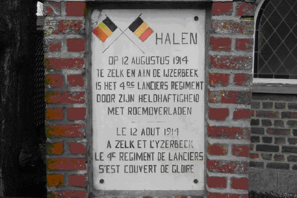 Monument 4de Regiment Lansiers Halen