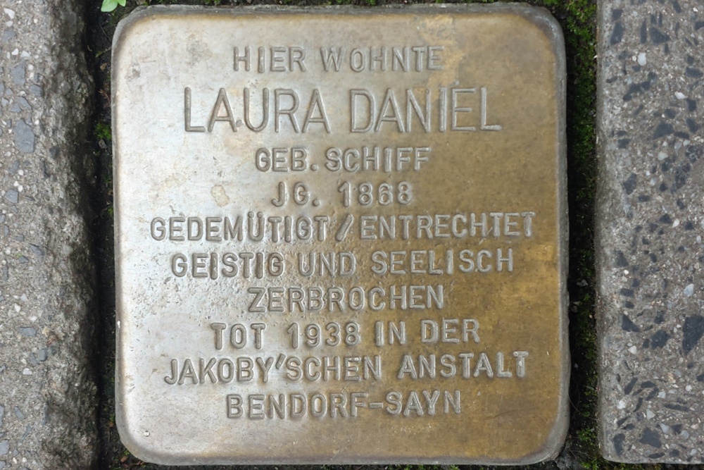 Stolperstein Mittelstrae 33 #2