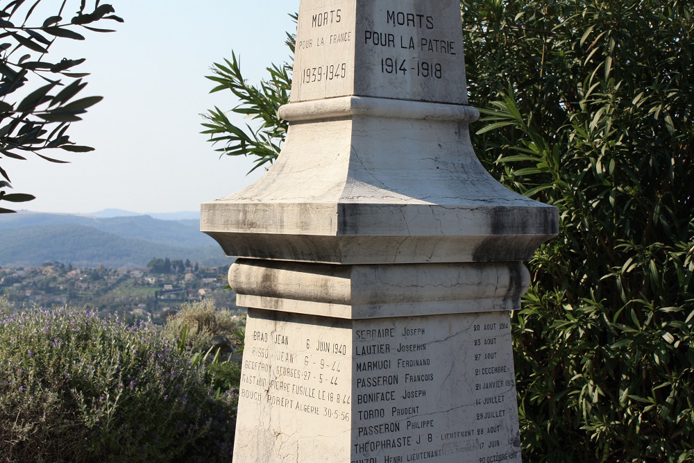 Oorlogsmonument Saint-Paul-de-Vence #2