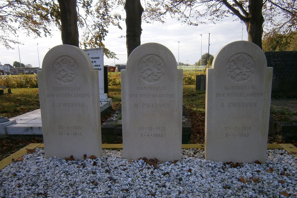Nederlandse Oorlogsgraven Algemene Begraafplaats Winsum
