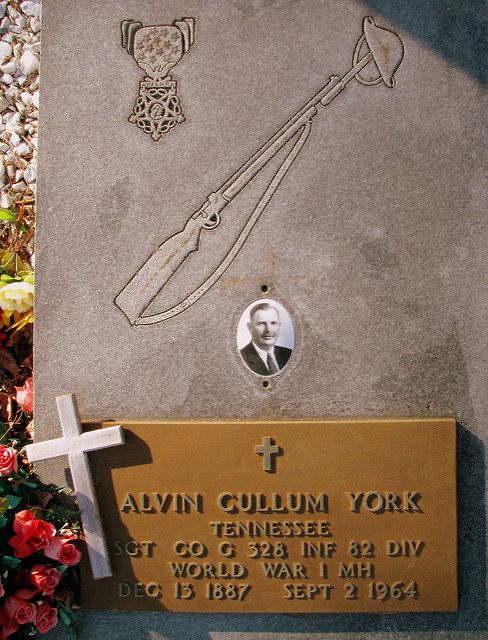 Grave of Sgt. Alvin C. York