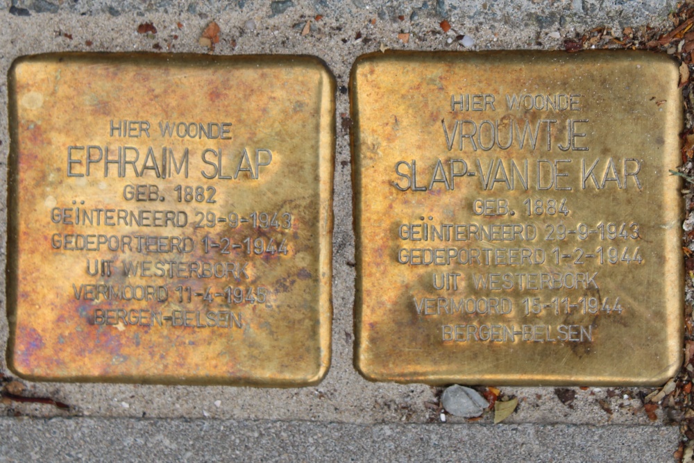 Stolpersteine Mozartkade 18