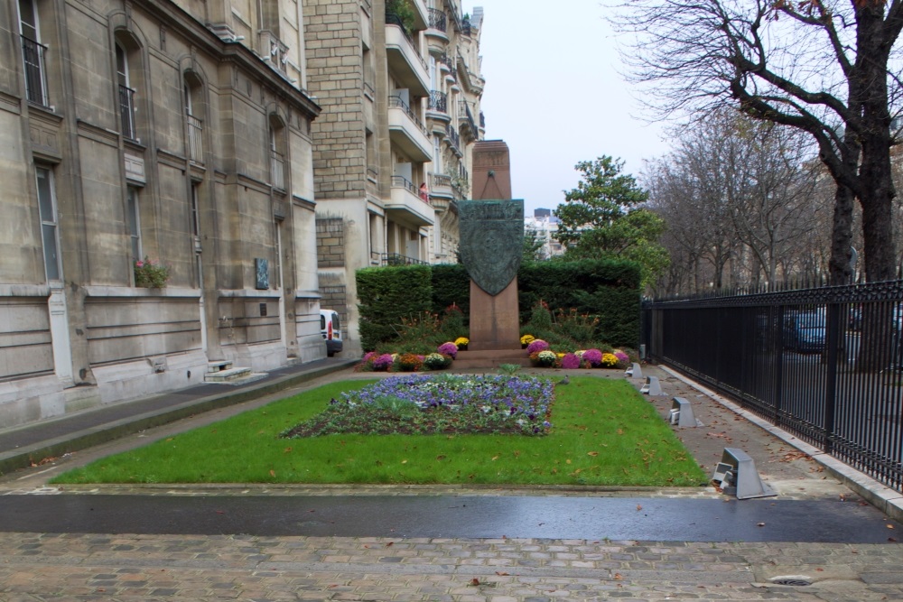 Monument Veteranen Eerste Wereldoorlog 16e Arrondissement