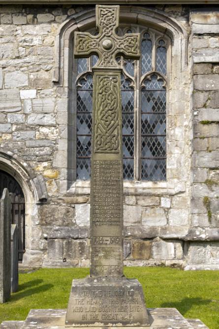 Oorlogsmonument Cartmel #2