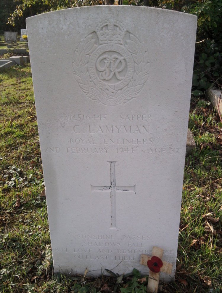 Commonwealth War Grave Billinghay Cemetery