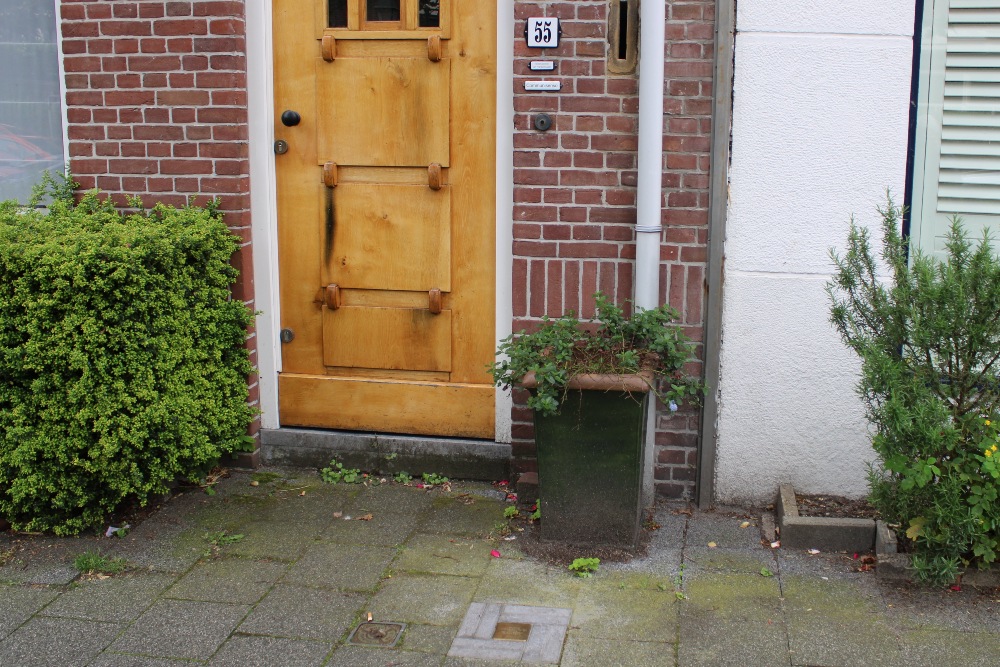 Stumbling Stone Jacob Mosselstraat 55 #2