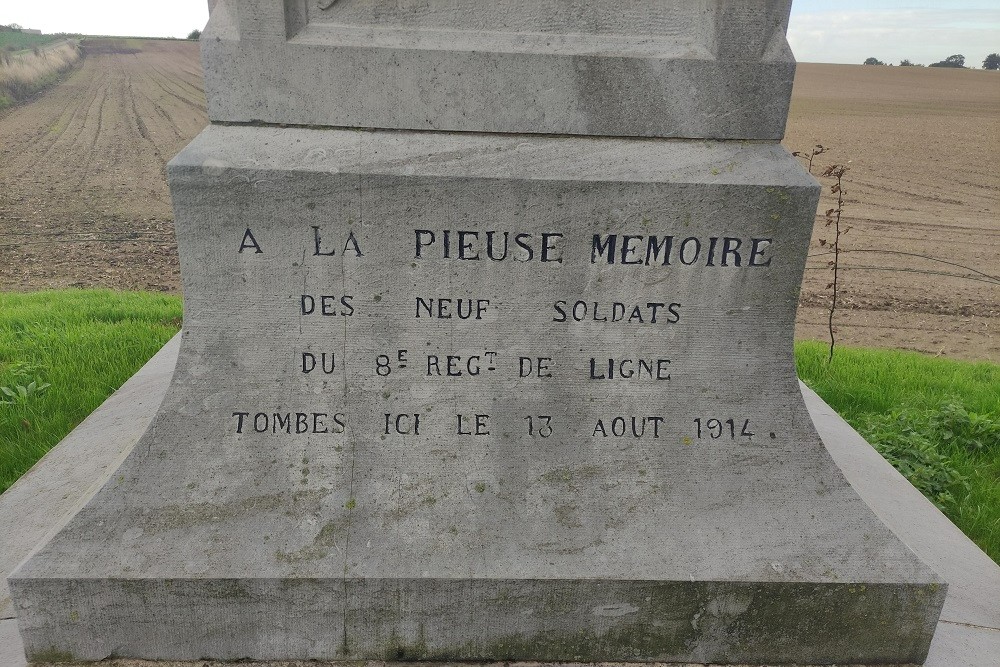 Monument 8e regiment De Ligne Hannuit