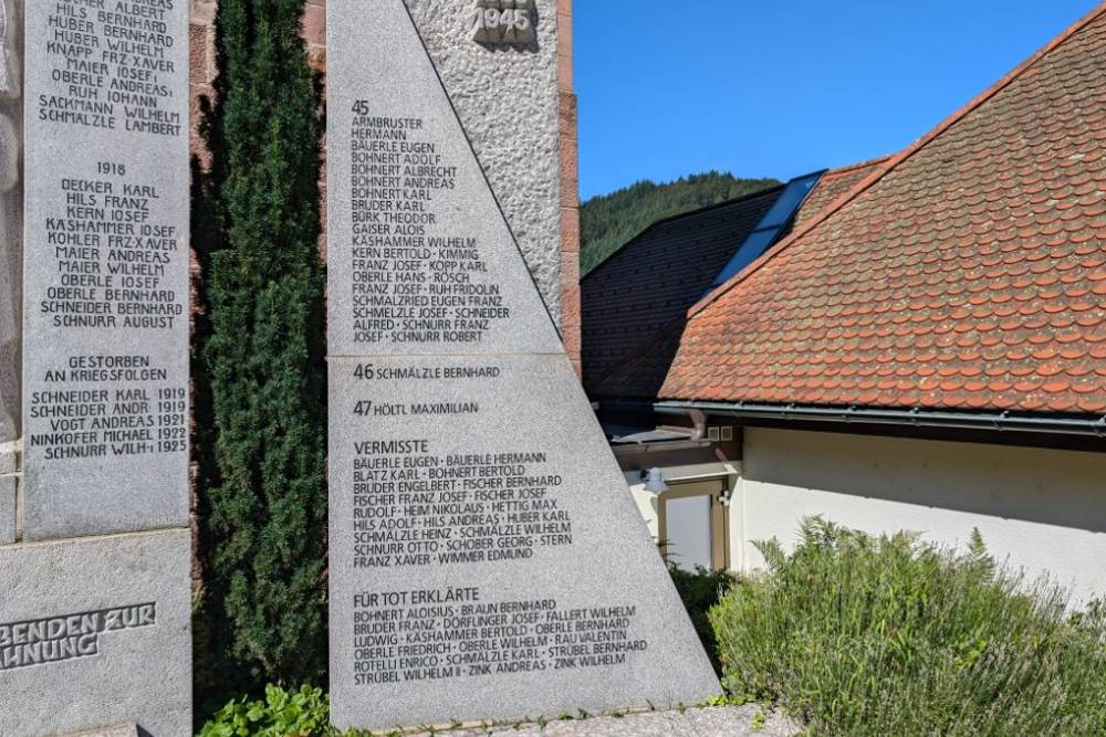 Oorlogsmonument Seebach #4