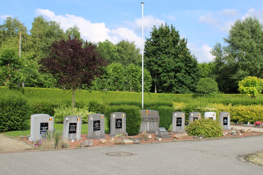 Belgische Graven Oudstrijders Hever Begraafplaats