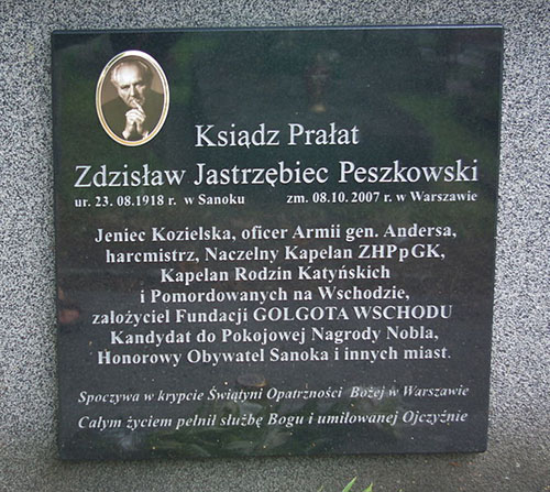 Gedenkteken Zdzislaw Peszkowski