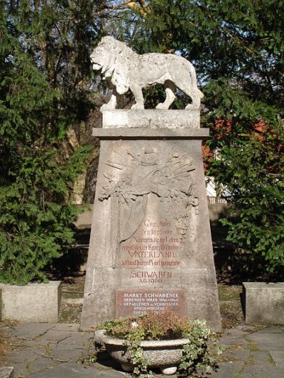 Oorlogsmonument Markt Schwaben #2