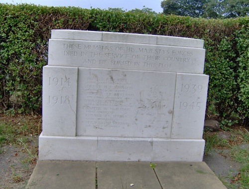 Commonwealth War Graves West Derby Cemetery