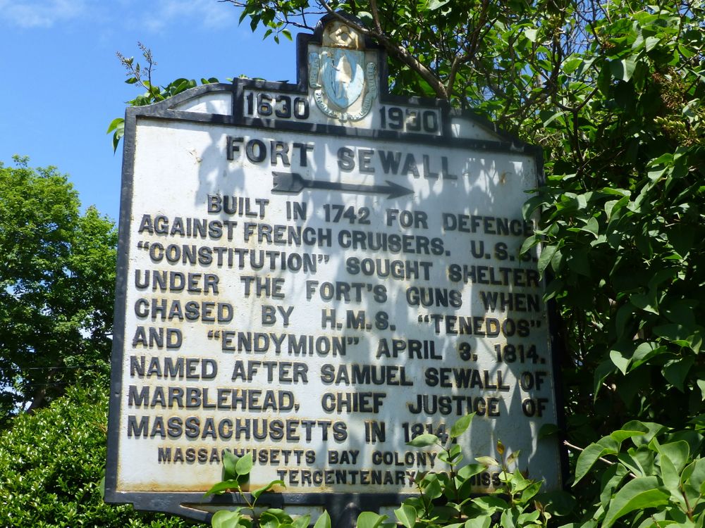 Information Sign Fort Sewall