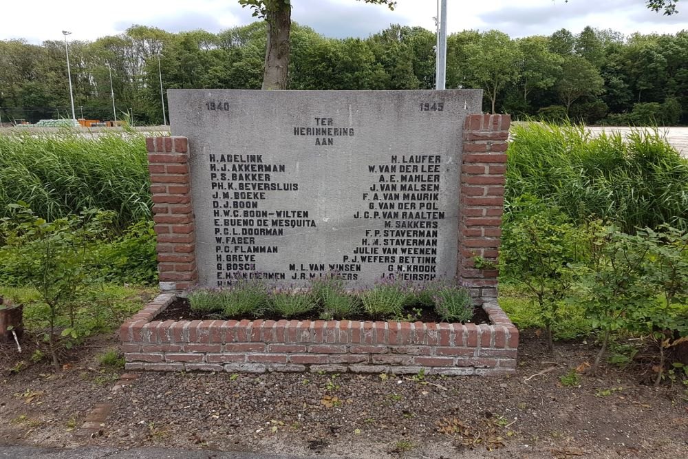 Monument War Casualties Sport Accomodation Kampong Utrecht