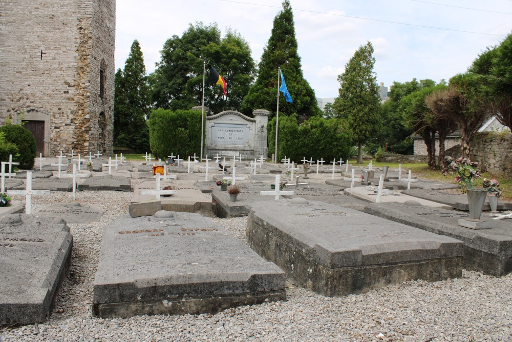 Graven Oudstrijders Pont-de-Loup Begraafplaats de la Tour #2