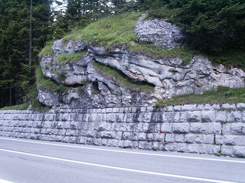 Alpine Wall - Camouflaged Bunker