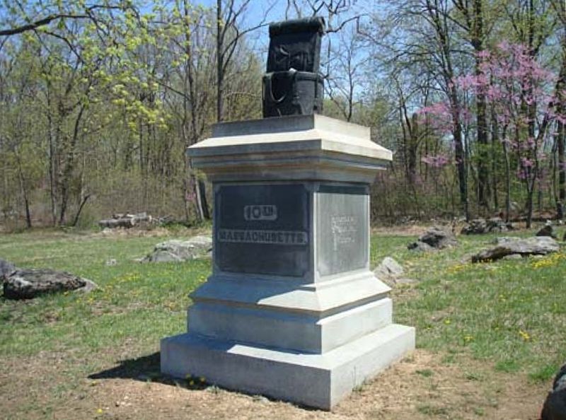 Monument 10th Massachusetts Volunteer Infantry Regiment