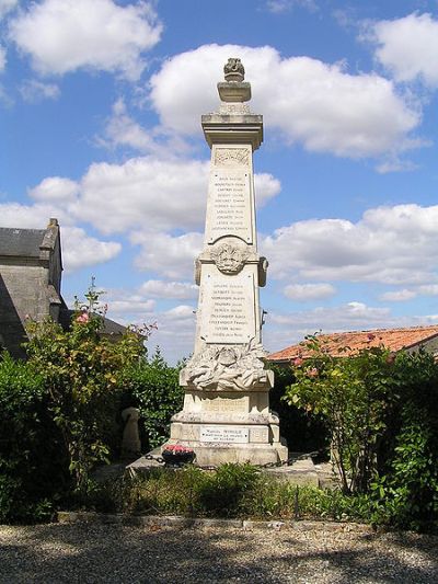War Memorial Montchaude
