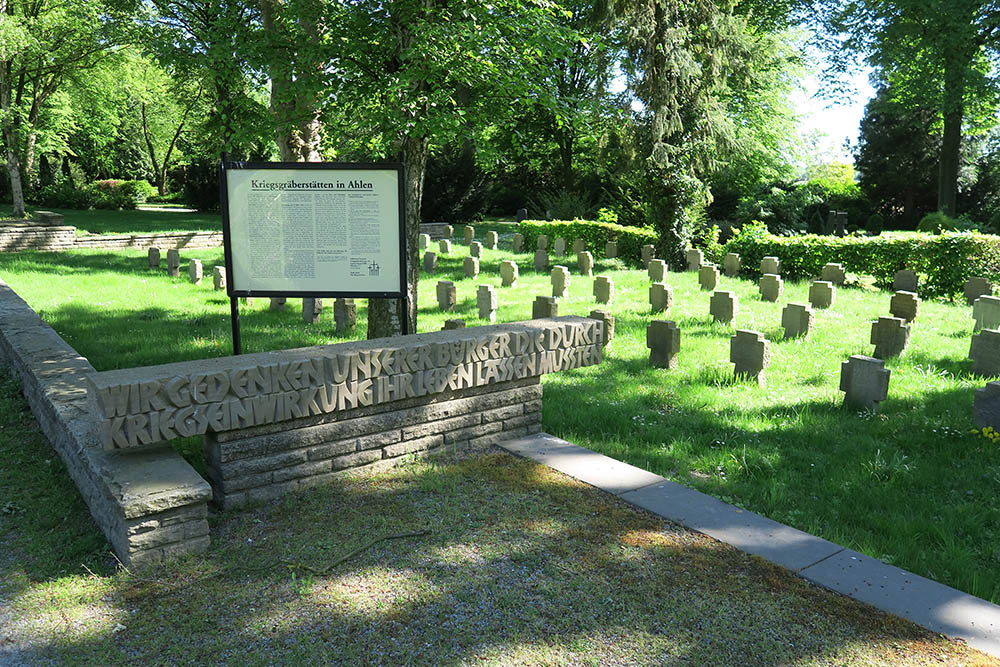 German War Graves Ostfriedhof Ahlen