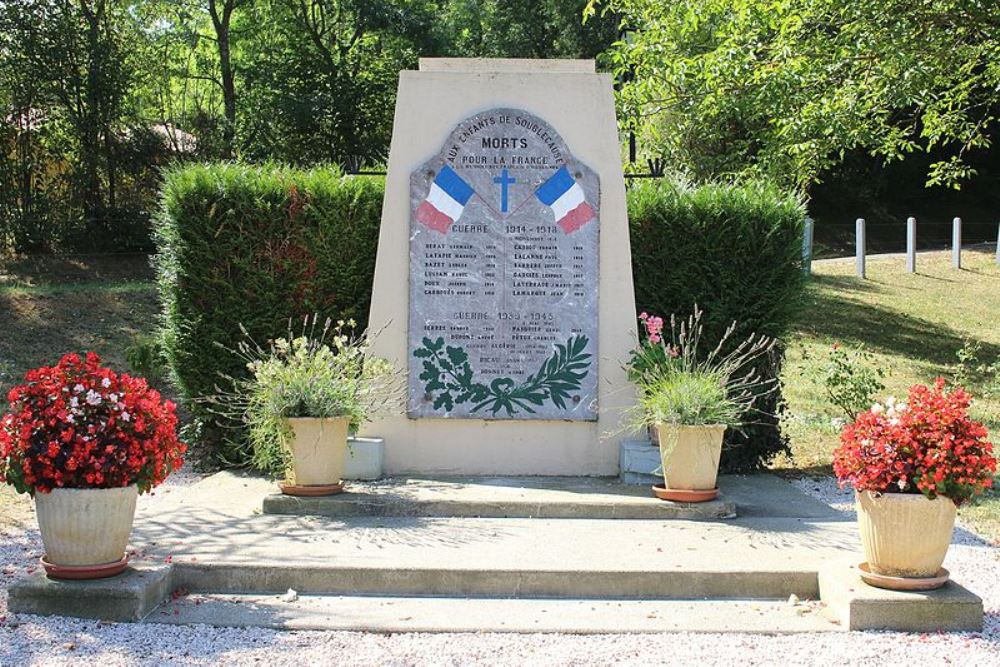 Oorlogsmonument Soublecause