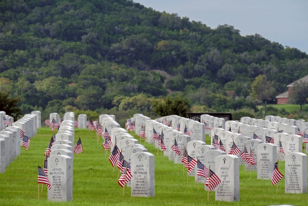 Amerikaanse Oorlogsgraven Central Texas State Veterans Cemetery