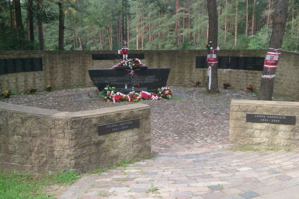 Monument Massacre Polish Inhabitants Vilnius