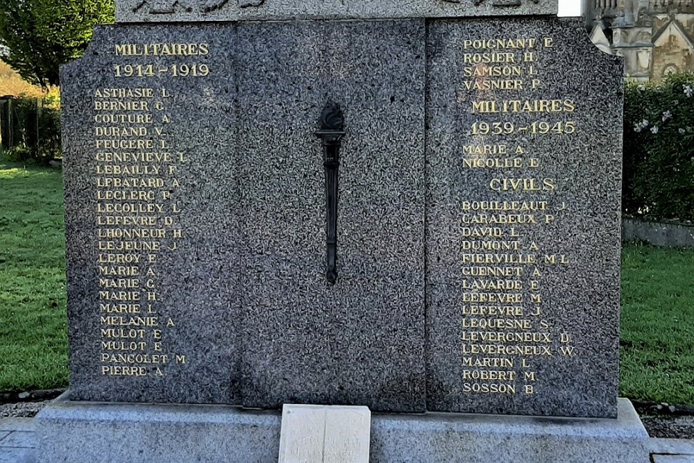 Oorlogsmonument Fontenay-le-Pesnel #3