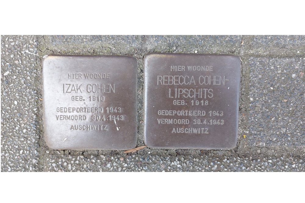 Stolpersteine Noordsingel 124 #3