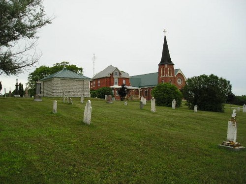 Oorlogsgraven van het Gemenebest St. Columbkill's Cemetery