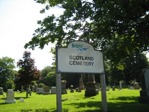 Oorlogsgraf van het Gemenebest Scotland Baptist Cemetery
