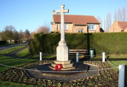 War Memorial East Barkwith and West Barkwith