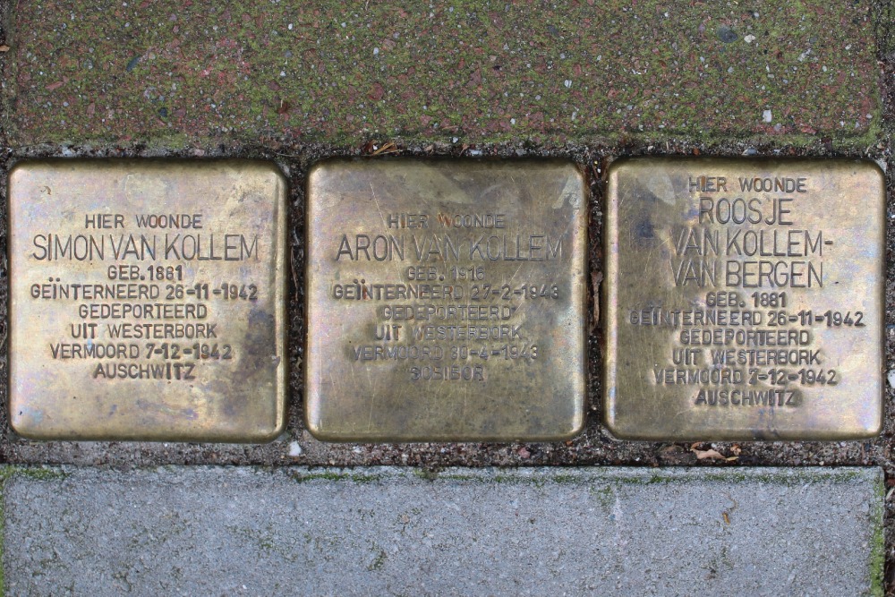 Stolpersteine Vrolikstraat 162 #1