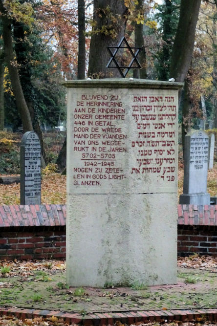 Joods Kindermonument Joodse Begraafplaats Winschoten