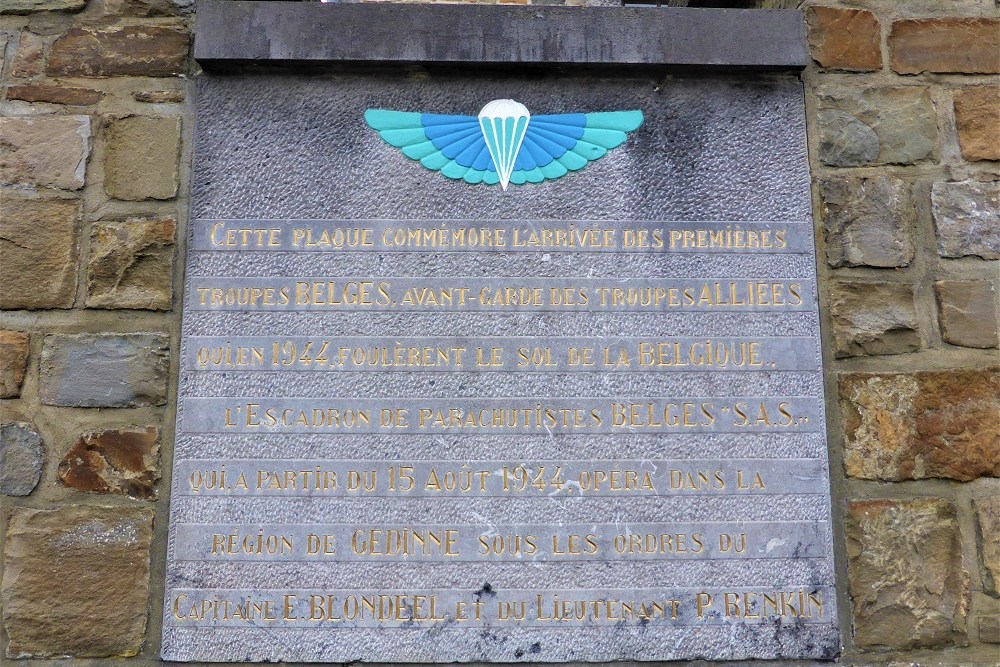 Gedenkteken Landingen Belgische Parachutisten