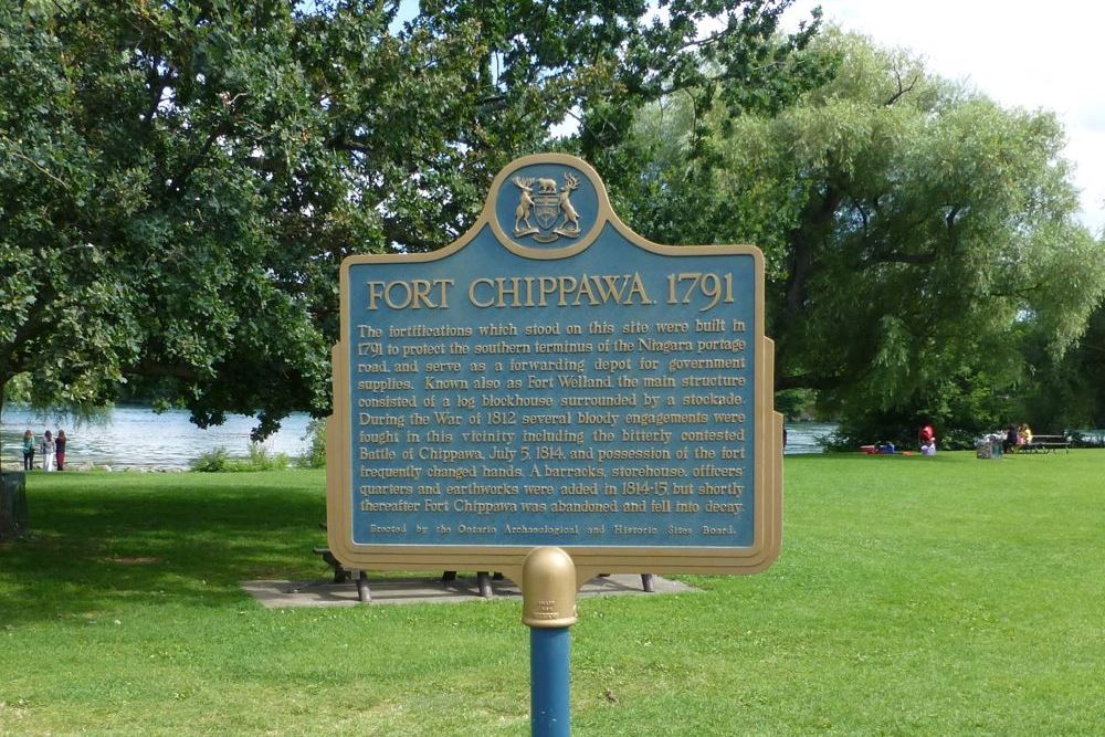 Informatiebord Fort Chippawa