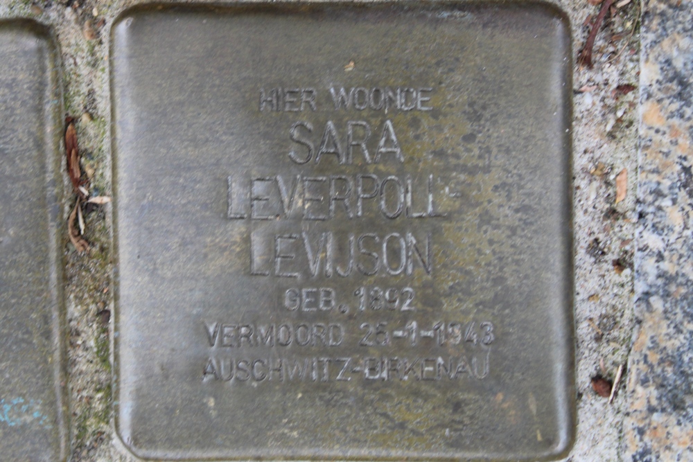 Stolpersteine Tramstraat 39 #3