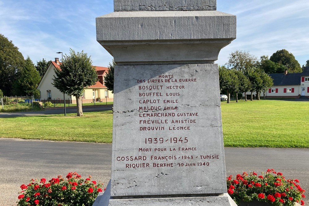 Oorlogsmonument Saint-Maxent #3