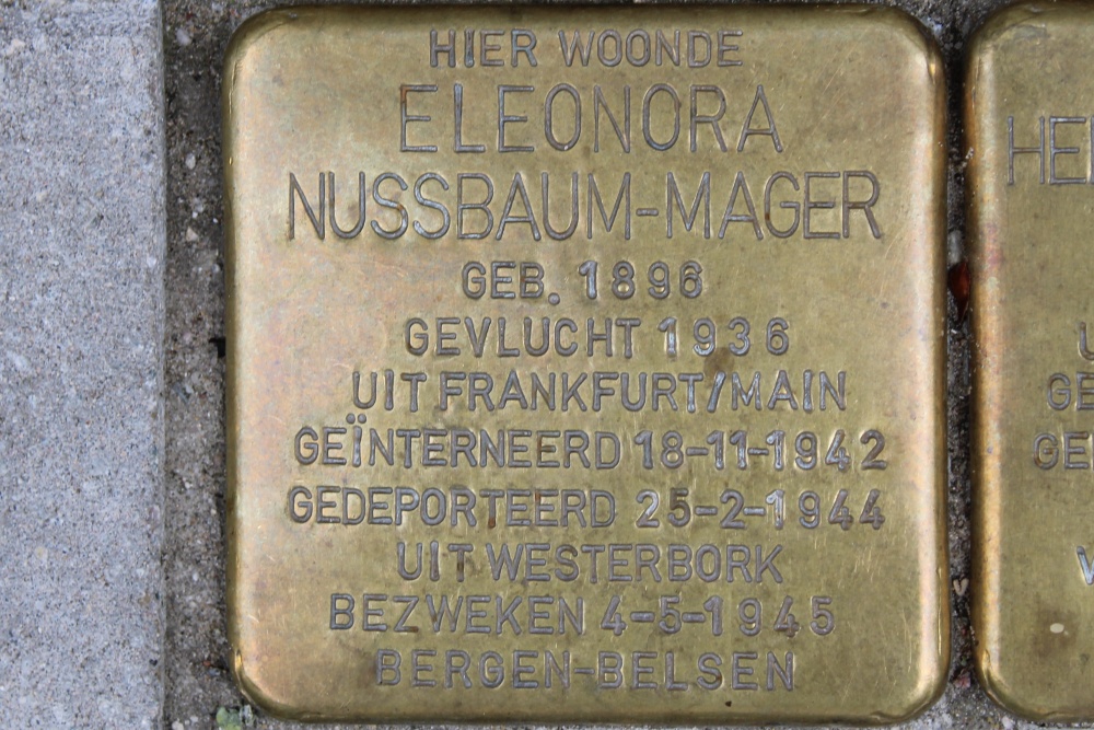 Stolpersteine Europaplein 121 #2