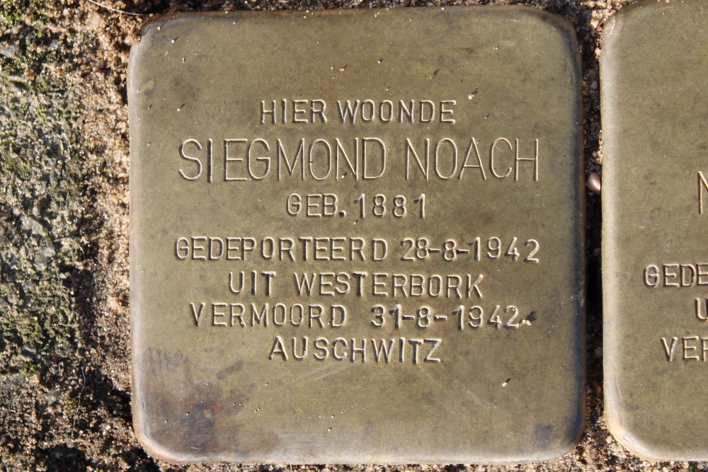 Stolpersteine Willem Arntszkade 35 #2