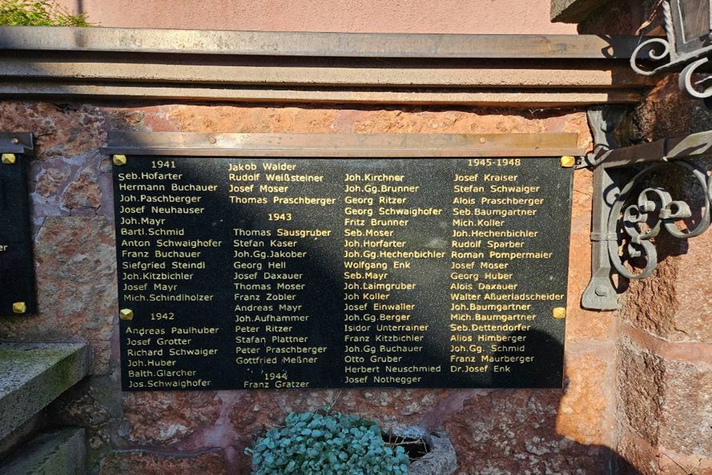 Oorlogsmonument Niederndorf bei Kufstein #3