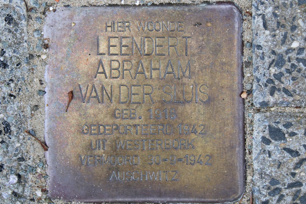 Stolpersteine Jacob Catsstraat 13 #4