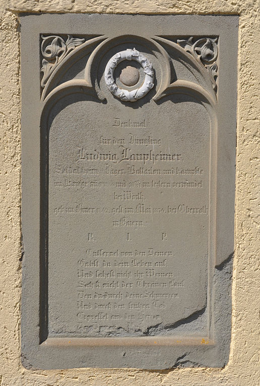Monument Ludwig Laupheimer