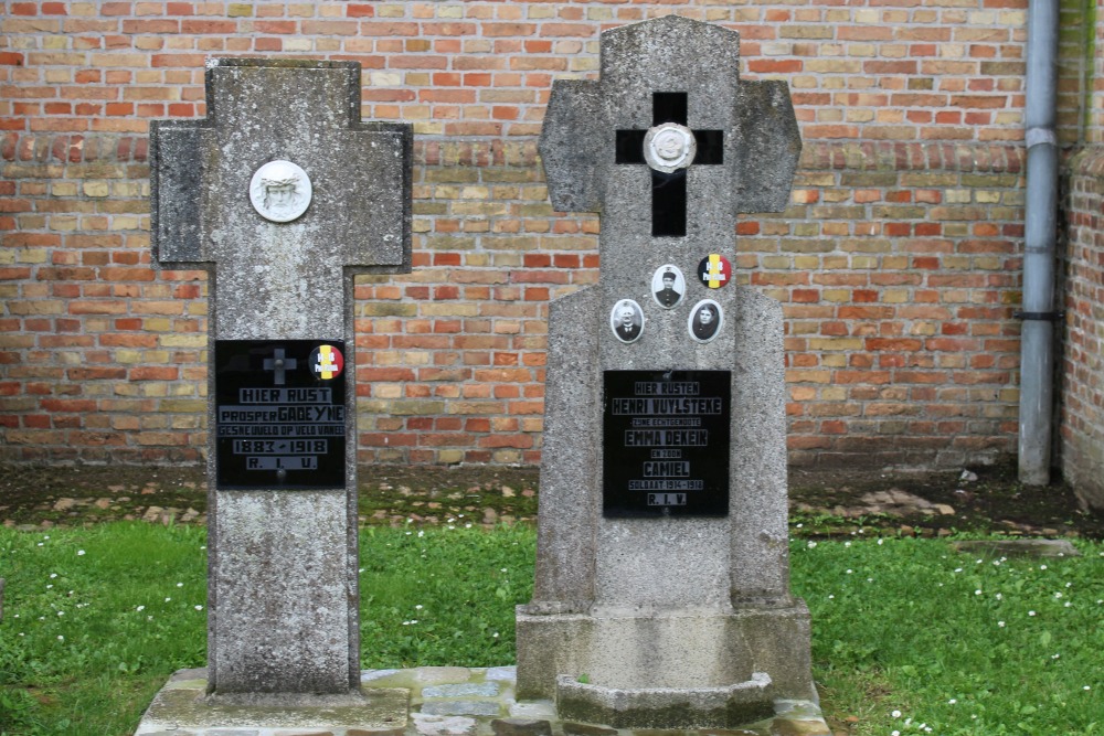 Belgische Oorlogsgraven Westrozebeke