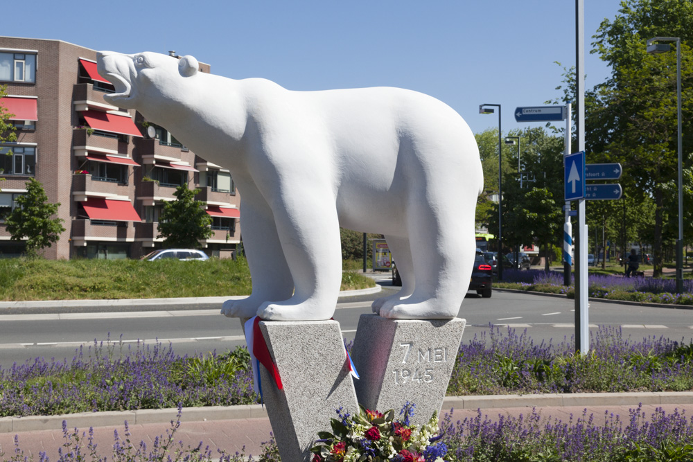 Polar Bear Monument Hilversum