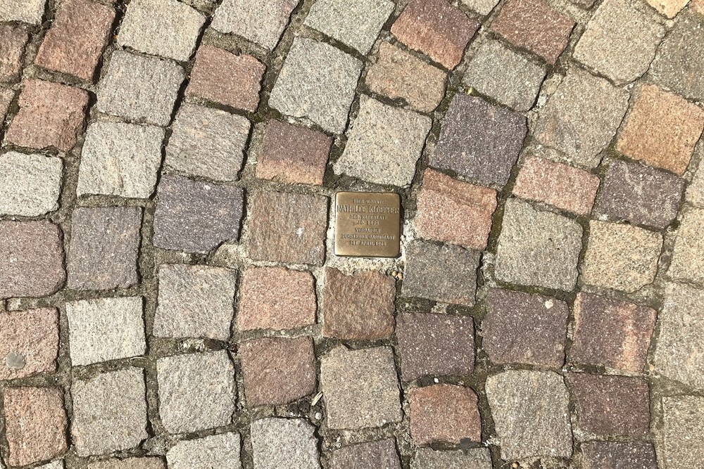 Stolperstein Kleine Maingasse 4 #3