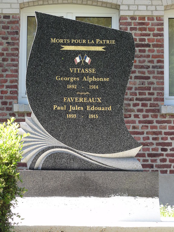 Monument Eerste Wereldoorlog Surfontaine