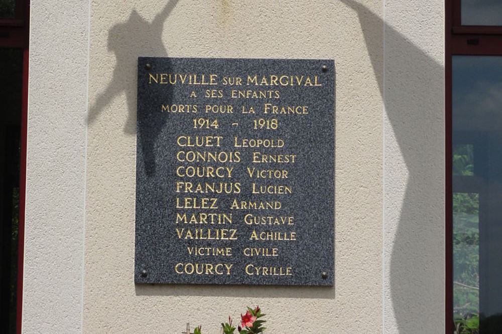 Monument Eerste Wereldoorlog Neuville-sur-Margival
