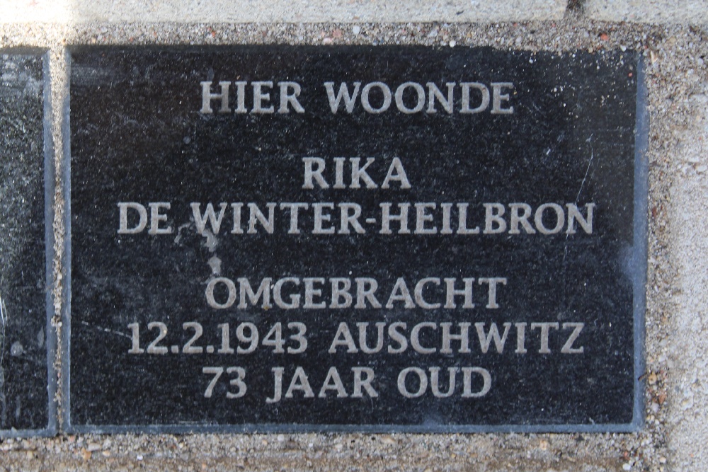 Memorial Stones Brinklaan 246/248 #3