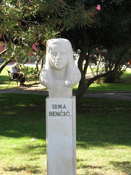 Bust Irma Benčić